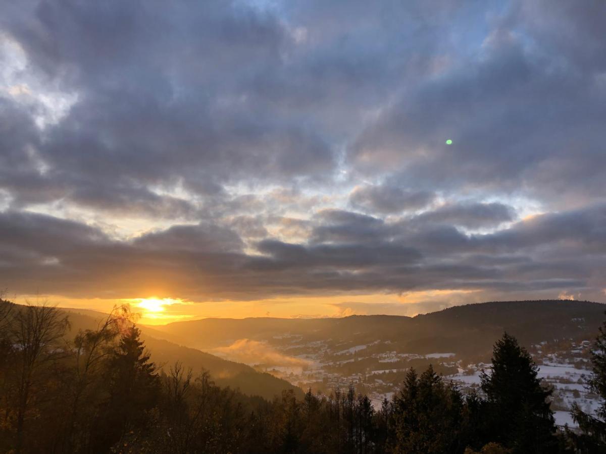 Le Gite Cozy De Bouvacote Avec Vue Panoramique Et Sauna Le Tholy Eksteriør bilde