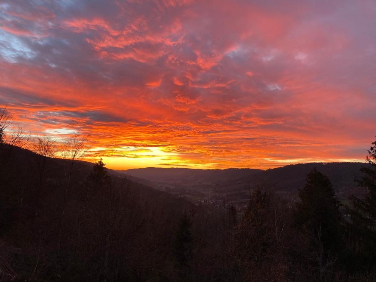 Le Gite Cozy De Bouvacote Avec Vue Panoramique Et Sauna Le Tholy Eksteriør bilde