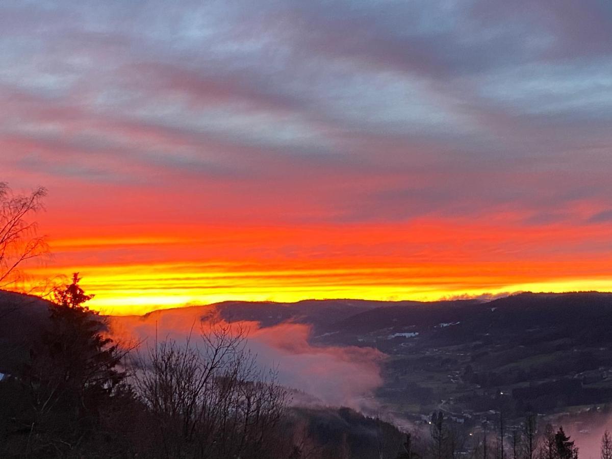 Le Gite Cozy De Bouvacote Avec Vue Panoramique Et Sauna Le Tholy Eksteriør bilde