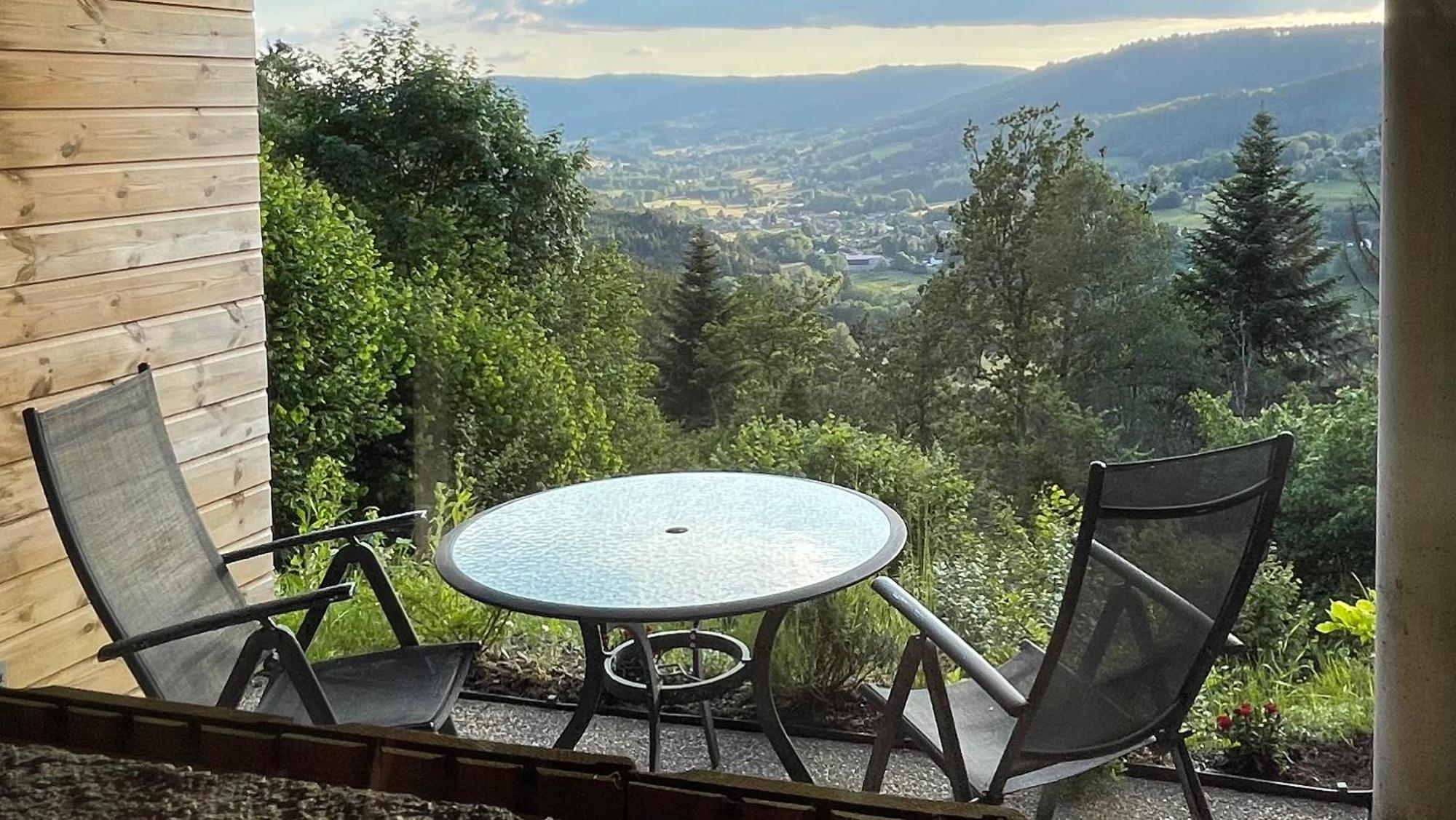 Le Gite Cozy De Bouvacote Avec Vue Panoramique Et Sauna Le Tholy Eksteriør bilde