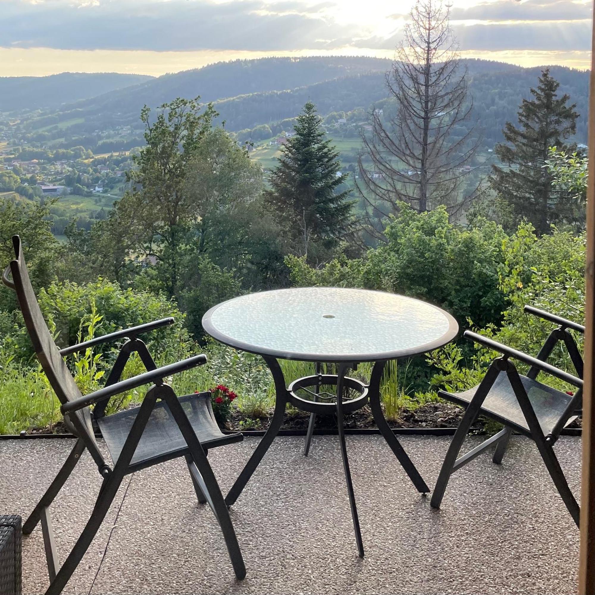 Le Gite Cozy De Bouvacote Avec Vue Panoramique Et Sauna Le Tholy Eksteriør bilde